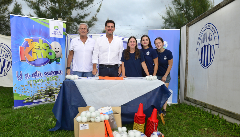 Nueva donación de Lotería a clubes de barrio de La Plata
