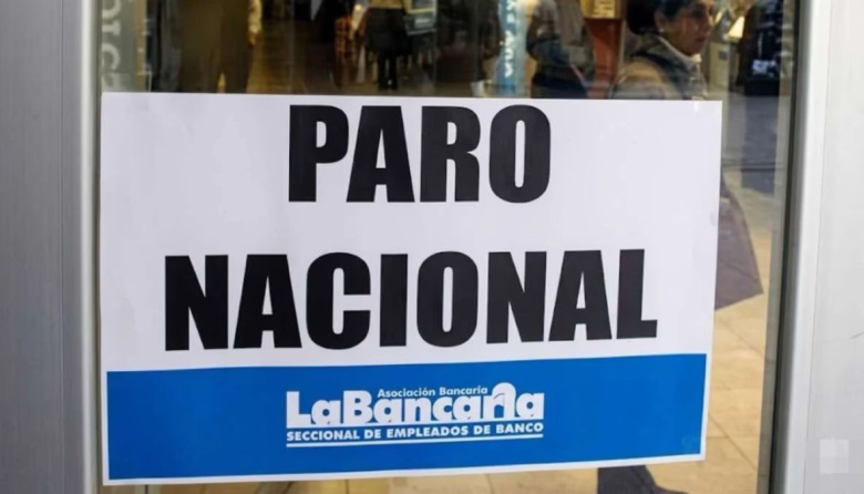 Este miércoles hay paro bancario con atención al público reducida
