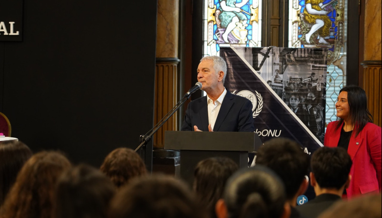 Alak encabezó la actividad educativa Modelo ONU “Modelos Preparatorios 2026” en La Plata