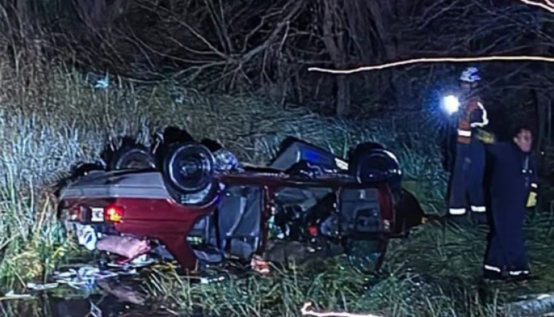 Tres personas murieron en un choque sobre la Ruta 9, a la altura de Baradero