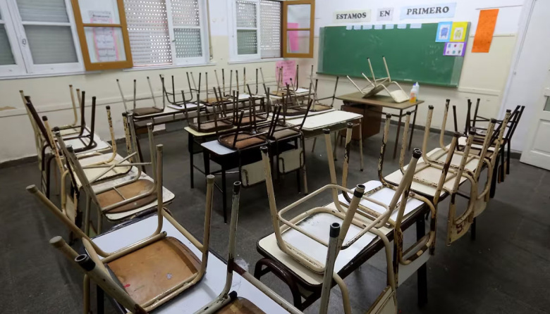 Los gremios docentes de la Provincia llevan adelante un paro este martes