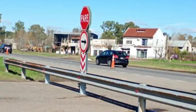 Vecinos de El Peligro volvieron a cortar la Ruta 2 para exigir medidas de seguridad vial