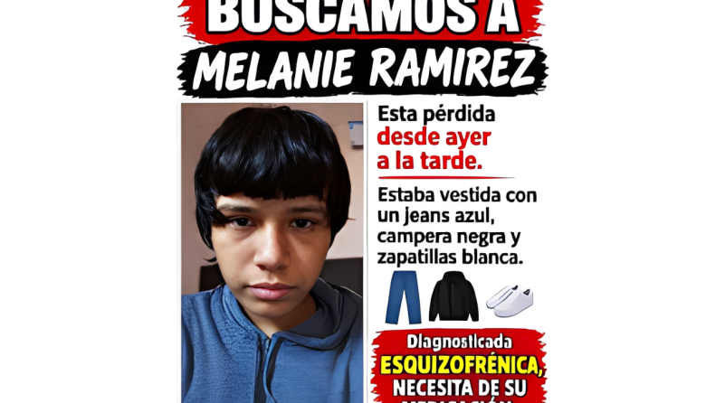 Buscan a una joven de 18 años en La Plata que fue vista por última vez el domingo pasado