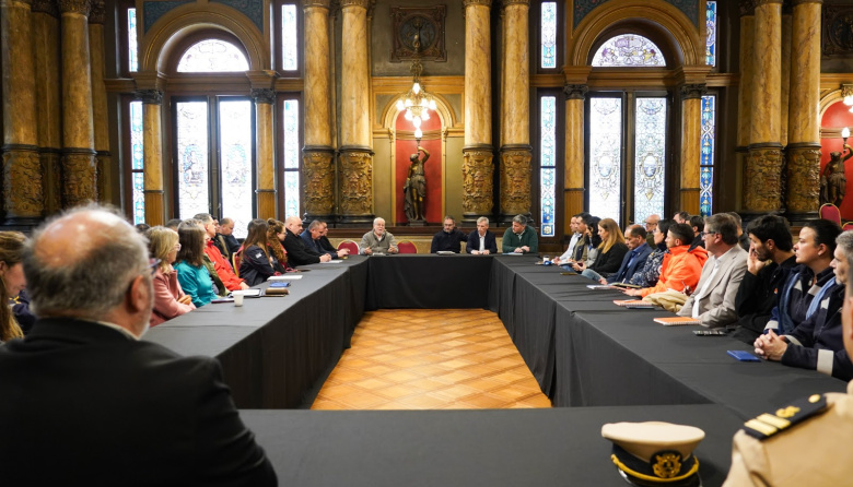 Super Niño: realizaron La Plata una reunión de prevención y gestión del riesgo