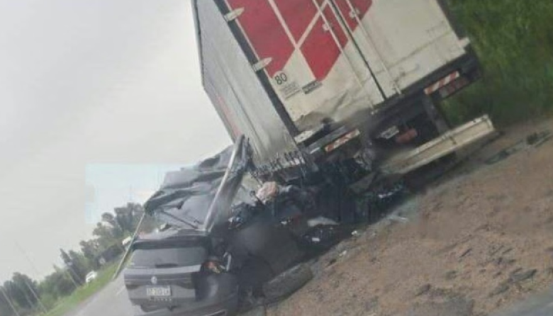 Un hombre murió tras un choque ocurrido a la altura del kilómetro 54 de la Ruta 2
