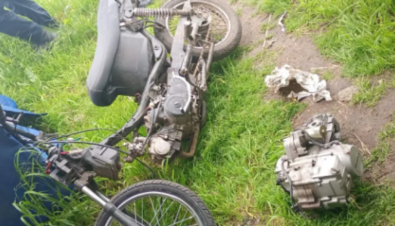 Desmantelaron un galpón clandestino destinado al desguace de motos robadas