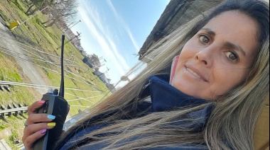 Por primera vez, una mujer accedió a un puesto operativo en el Puerto La Plata: la historia de Ana Babán