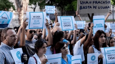 Miles de familias damnificadas por la gran estafa de las entidades bancarias se movilizarán al grito "Basta de usura UVA"