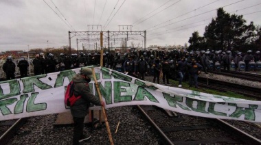 Levantaron el corte en las vías del tren Roca a la altura de la estación Kosteki y Santillán