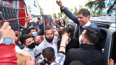 “De la pandemia debemos salir construyendo una sociedad más justa e igualitaria”, afirmó Kicillof