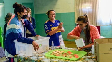 Mujeres detenidas en dos cárceles trabajaron solidariamente en favor de entidad que asiste a 110 niños en Los Hornos y Ringuelet