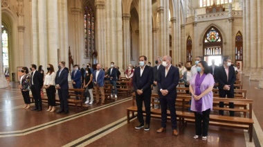 Garro asistió al tradicional Tedeum por el 139 Aniversario de La Plata