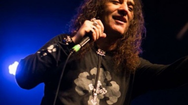 El ex vocalista de Rata Blanca Carlos Perigo y su nueva banda tocarán en el Pasaje Dardo Rocha