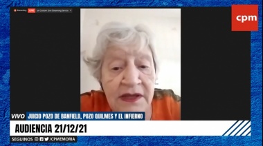 Una detenida desaparecida narró su calvario ante la justicia de La Plata, desde su secuestro en Berisso hasta el exilio en Brasil