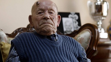 Murió Saturnino de la Fuente García, el hombre más viejo del mundo y que zafó de la guerra por ser petiso
