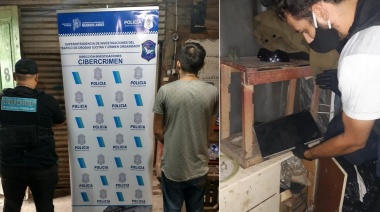 A partir de una denuncia de Facebook detuvieron a un hombre de Punta Lara por distribución de pornografía infantil