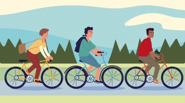 El Banco Nación lanzó una campaña para la compra de bicicletas en hasta 18 cuotas sin interés