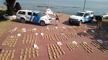 Tras la crisis sanitaria que desató la cocaína adulterada, Prefectura incautó casi 40 kilos de marihuana en Corrientes