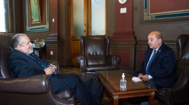 Tauber se reunió con el rector de la Universidad Nacional de Quilmes para dialogar sobre mecanismos de cooperación