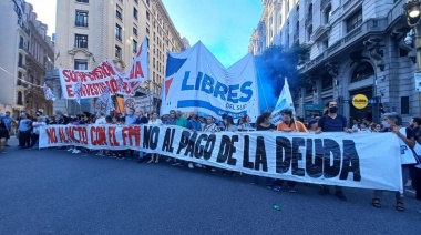 Libres del Sur lanzó en La Plata una "Consulta Popular contra el FMI" que se hará en todos los distritos bonaerenses