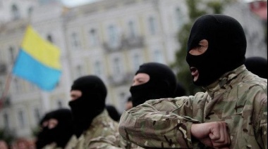 VIDEO / Un neonazi marplatense combate para Ucrania: "Vamos a vencer, saludos pa los pibes", dice desde la zona de combate