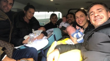 Ya están en Polonia las familias argentinas junto a sus bebés nacidos por vientres subrogados