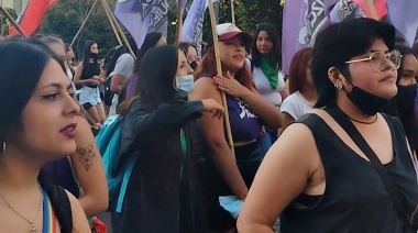 La Multisectorial de mujeres, trans, travestis, lesbianas y bisexuales movilizó una inmensa multitud en La Plata por el #8M