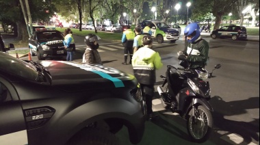 En un operativo de seguridad vial secuestraron 25 motos en La Plata por infracción a la Ley Nacional de Tránsito