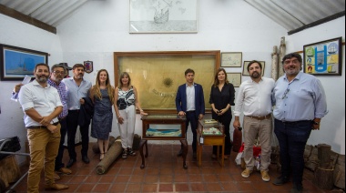 En el 208 aniversario de la isla Martín García, la Provincia realizó un acto con la presencia de funcionarios