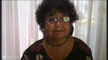 Dora Barrancos brindó una clase a más de 300 personas privadas de la libertad de siete cárceles