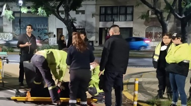 Video: un automovilista arrastró tres cuadras a un inspector municipal para evitar un control vehicular