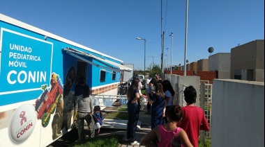 La Fundación CONIN y la Municipalidad de La Plata llevan adelante jornadas pediátricas en los barrios del Partido