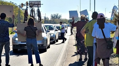 Protestaron en Villa Elisa ambientalistas y guardaparques: denuncian tala indiscriminada e ilegal en el Parque Pereyra Iraola
