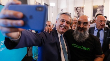 Alberto Fernández anunció este martes que va a promulgar la Ley de Cannabis Medicinal y Cáñamo Industrial