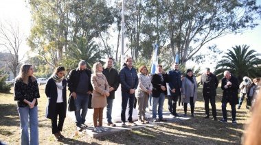 Garro supervisó el avance de los trabajos que se están realizando en las canteras recuperadas de Gorina