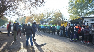 Edelap brindó una capacitación para el personal Municipal sobre poda segura en cercanía de redes eléctricas
