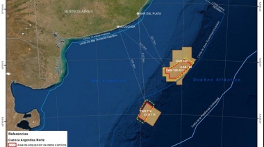 Dejaron sin efecto la medida cautelar y habilitaron el proyecto de exploración de hidrocarburos "offshore" a 300 kilómetros de Mar del Plata