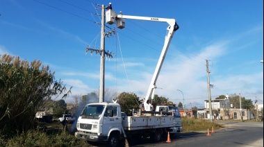 Edelap realizó obras en Punta Lara en el marco de un plan de trabajo presentado a la Provincia de Buenos Aires