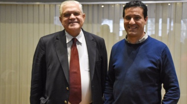 Maximiliano Abad recibió en la sede del Comité Provincia de la UCR a Ricardo López Murphy