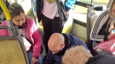 Milagro en la Línea Oeste de La Plata: un inspector le realizó RCP a una niña y le salvó la vida