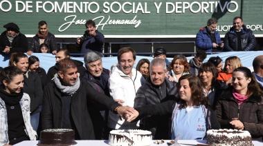 Hubo un gran fiesta por los 134 años de la localidad de Hernández, en la Plata