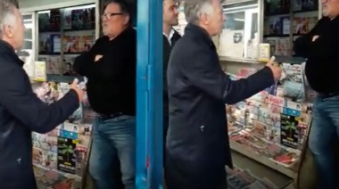 Domingo Gulone, el canillita que le negó el saludo a Macri: "¿Cómo podes darle la mano a un tipo que nos endeudó por millones de dólares?"