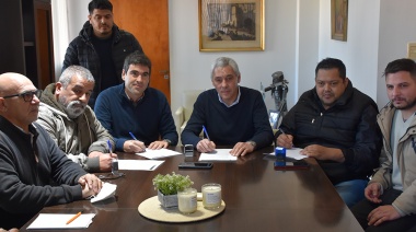 En Berissso Cagliardi acordó con los municipales un 60% de aumento salarial