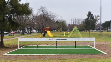 Estrenaron un nuevo espacio deportivo gratuito sobre Avenida Circunvalación