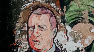 Moria Casan, Los Simuladores y Carlos Bilardo forman parte de una galería de arte a cielo abierto que ideó una estudiante de La Plata
