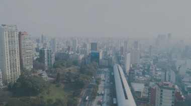En el conurbano bonaerense ya se siente el olor a humo de los incendios del Delta del Paraná
