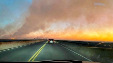 Llegó a La Plata el humo de los incendios del Delta del Paraná
