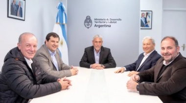 Ferraresi se reunió con el Comité Ejecutivo del Consejo Nacional de la Vivienda