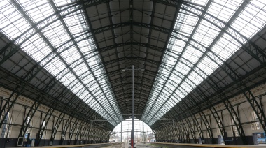 La Estación de Trenes de La Plata ya tiene techo nuevo