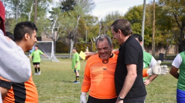 Torneos Bonaerenses 2022: Garro estuvo presente en la final de fútbol de Escuelas Especiales